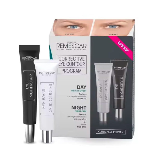 Remescar correct bags program + night repair 8 ml x2.