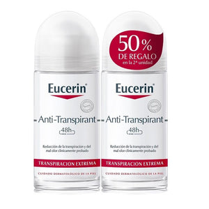 EUCERIN Desodorante Antitranspirante Roll-On 48h DUPLO 2x50ml