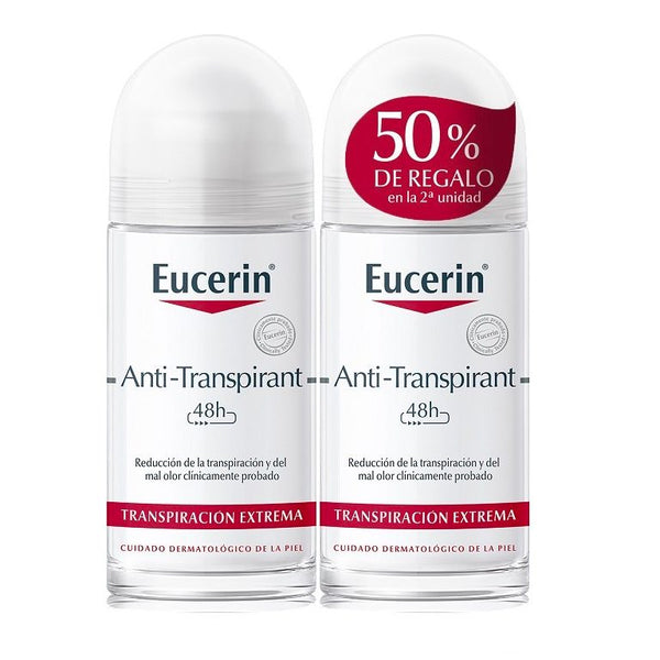 EUCERIN Desodorante Antitranspirante Roll-On 48h DUPLO 2x50ml