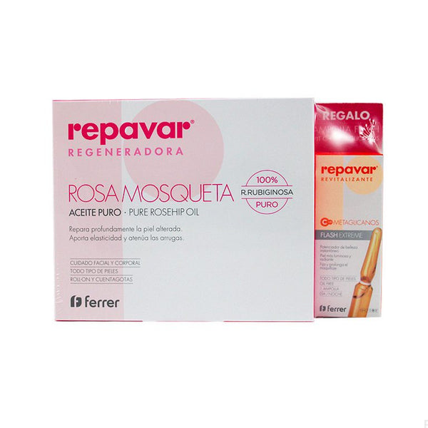 Repavar Regeneradora Aceite Puro de Rosa Mosqueta 15ml