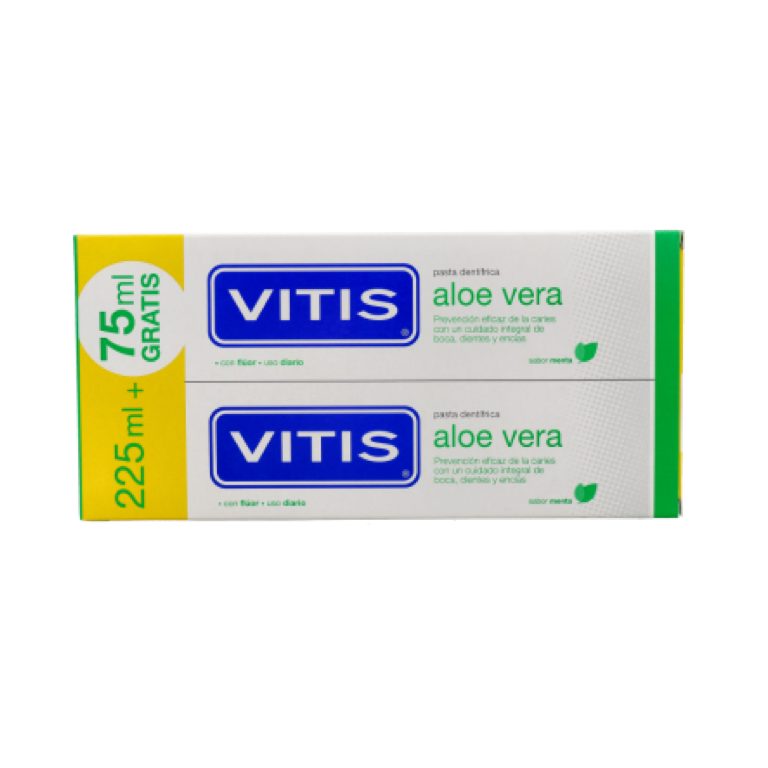 VITIS PASTA DENTAL ALOE MENTA 2X150 ML