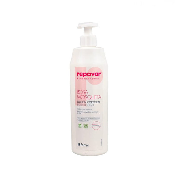 Repavar Regeneradora Loción Corporal Rosa Mosqueta 500ml