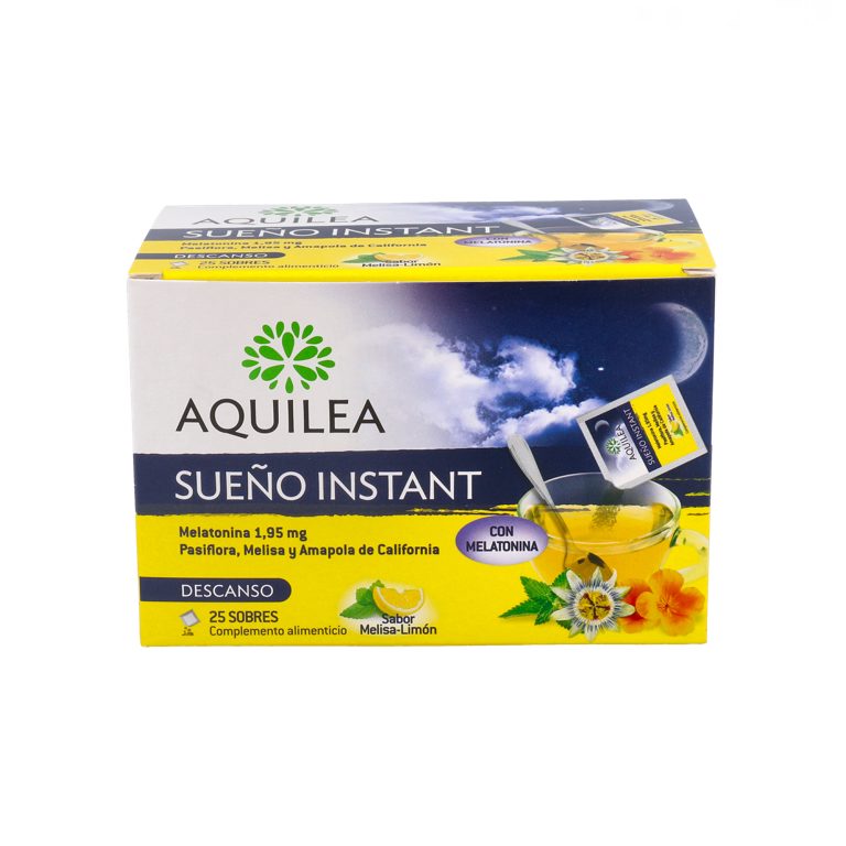 Aquilea Sueño Instant Con Melatonina Sabor Limón 25 Sobres