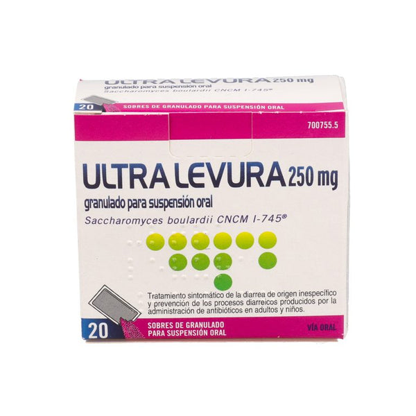 ULTRA LEVURA 250 MG GRANULADO 20 SOB