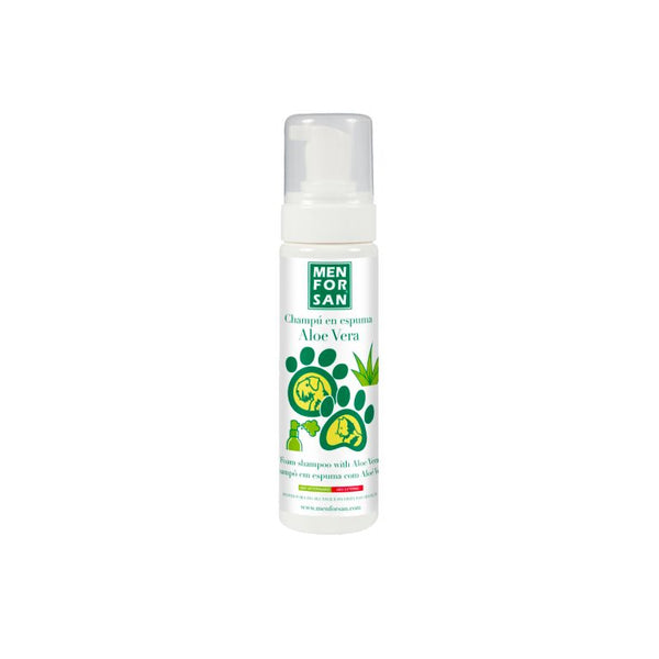 Menforsan Champú en espuma para perros y gatos 200ml