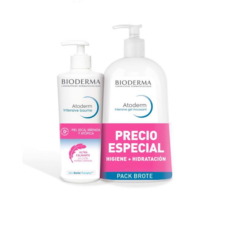 Pack Atoderm Intensive Crema 400 ml. + Atoderm Intensive Gel 1 Litro