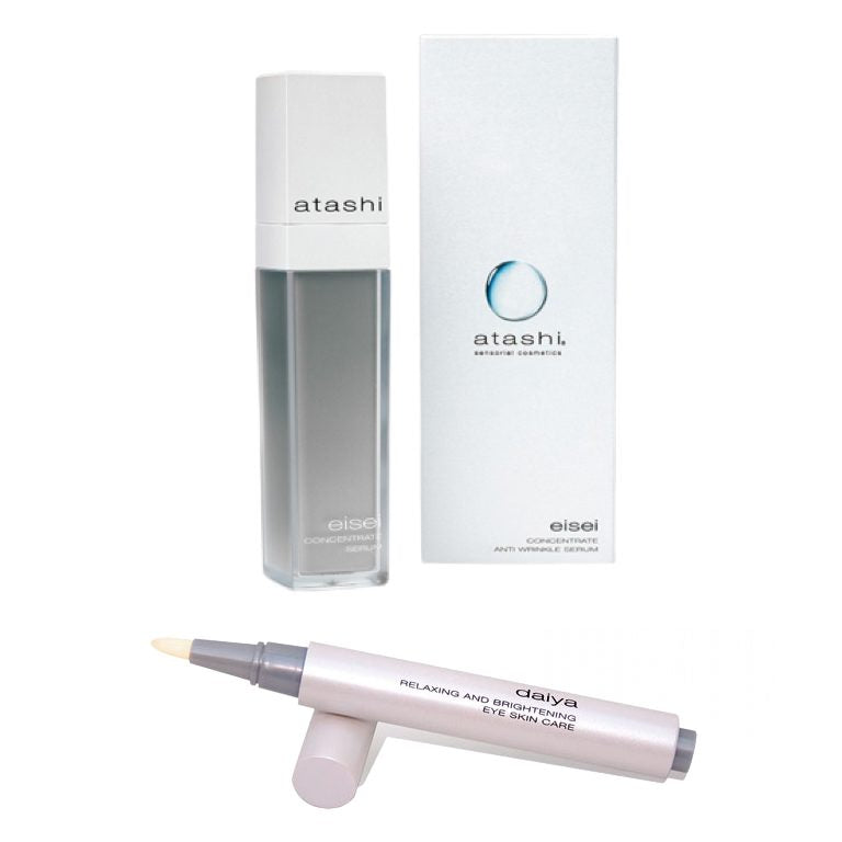 PACK ATASHI EISEI CONCENTRATED SERUM + DAIYA EYE SKIN CARE