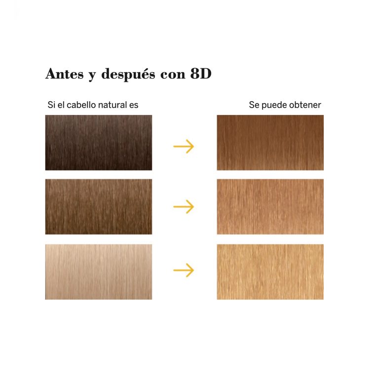 FARMATINT 8D LIGHT GOLDEN BLONDE HAIR DYE