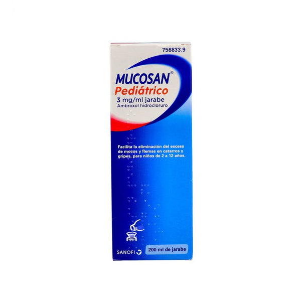 MUCOSAN PEDIÁTRICO 3MG/ML JARABE 200ML