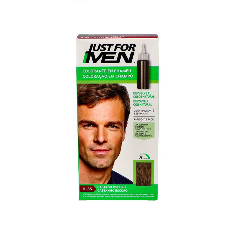 JUST FOR MEN ANTICANAS CASTAÑO OSCURO H-35