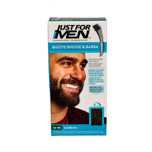 JUST FOR MEN COLORANTE BARBA & BIGOTE MORENO M-45