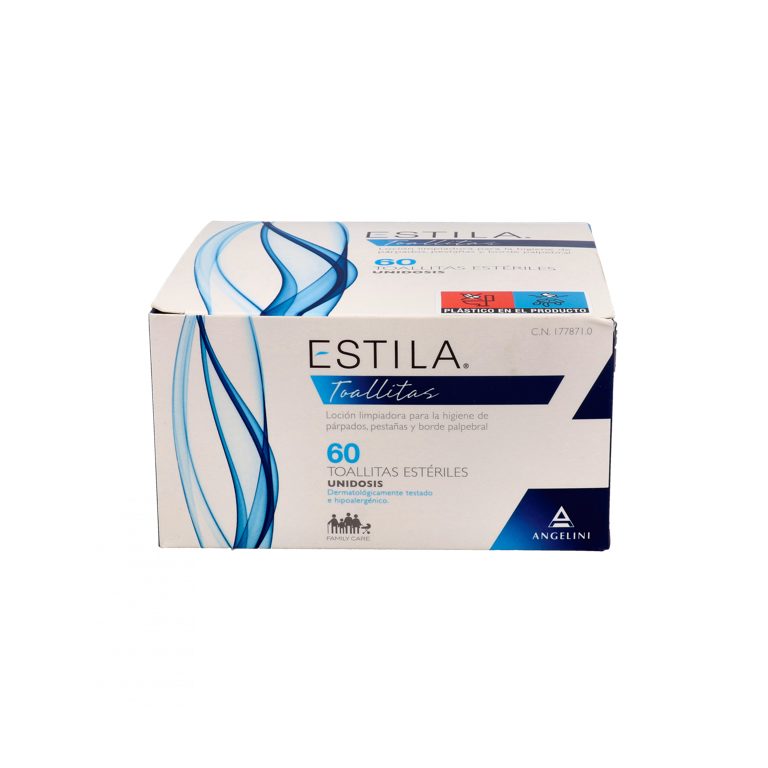 Estila 60 Toallitas Estériles Párpados