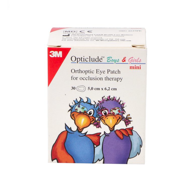 PARCHE OCULAR OPTICLUDE DIBUJOS 6X5 30U