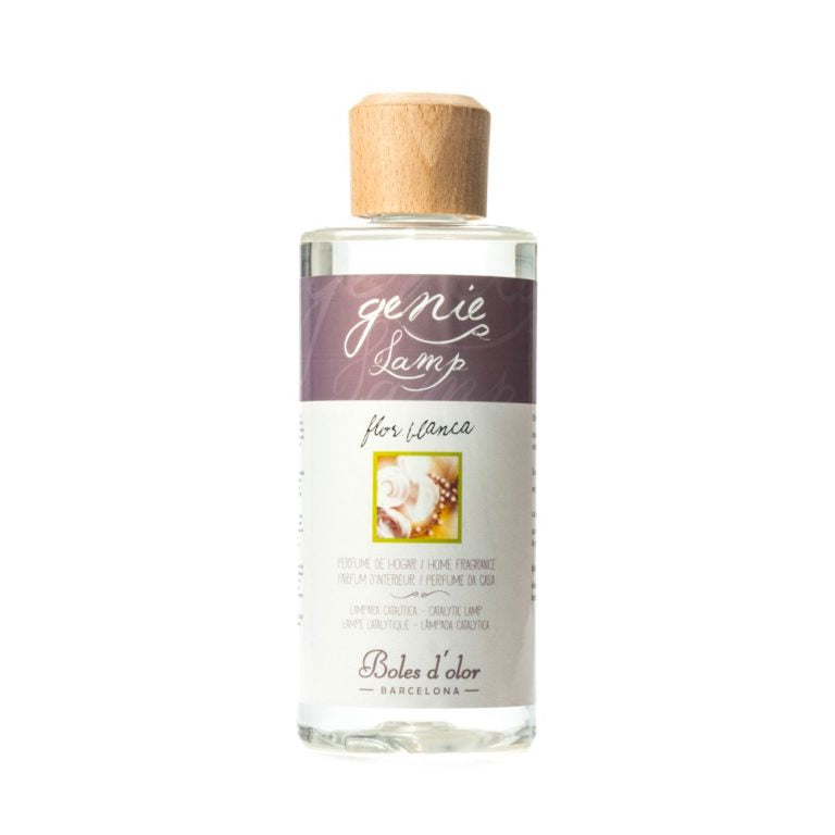 Genie Lamp Flor Blanca Perfume de Hogar 500 ml.