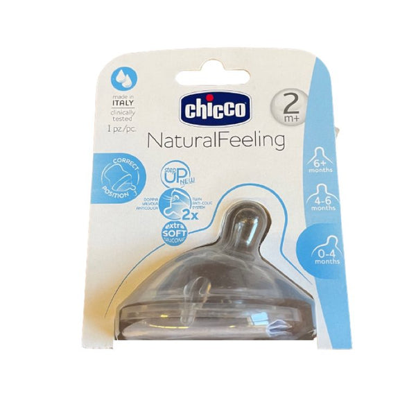 Chicco Tetina NaturalFeeling +2M, 2 Uds