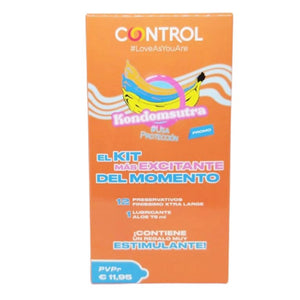 CONTROL PACK CONDOMS + LUBRICANT
