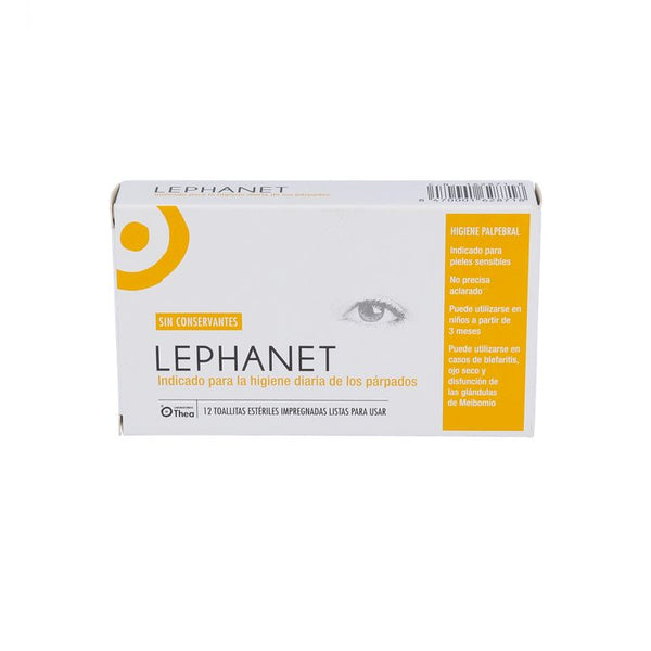 Lephanet Toallitas Limpiadoras para Ojos 30 + 12 unidades