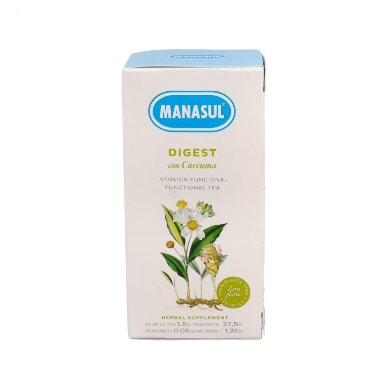 MANASUL DIGEST CURCUMA 25 FILTROS