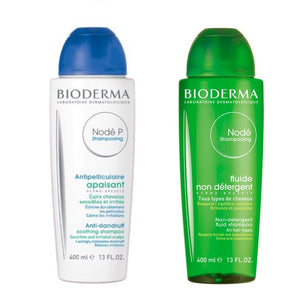 BIODERMA PACK NODÉ P CHAMPÚ 400 ML + NODÉ DS+ CHAMPÚ FLUIDO 125 ML