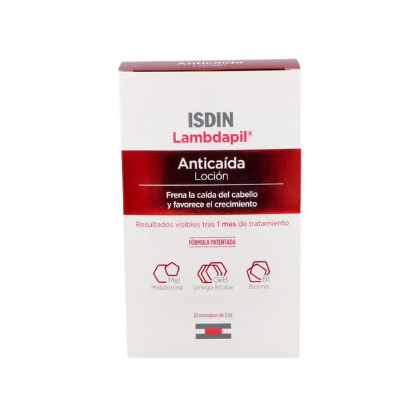 Isdin Lambdapil Anticaída Loción 20 Monodósis