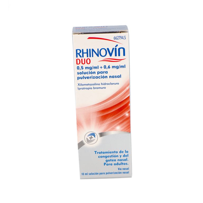 RHINOVIN DUO NEBULIZADOR NASAL 10ML