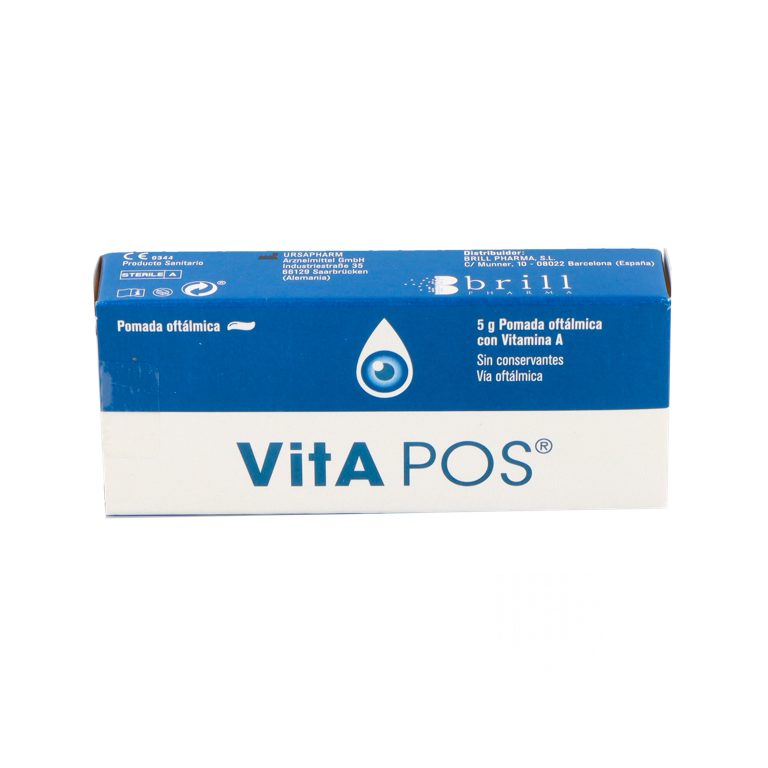 Vita Pos Pomada Oftálmica Vitamina A 5gr