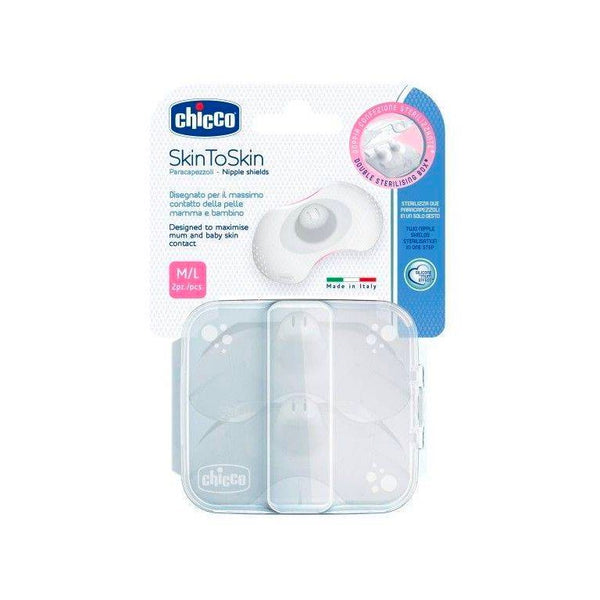 Chicco Protege Pezón Silicona Skintoskin Talla M/L