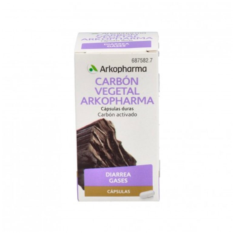 Arkocápsulas Carbón Vegetal 50 Cápsulas