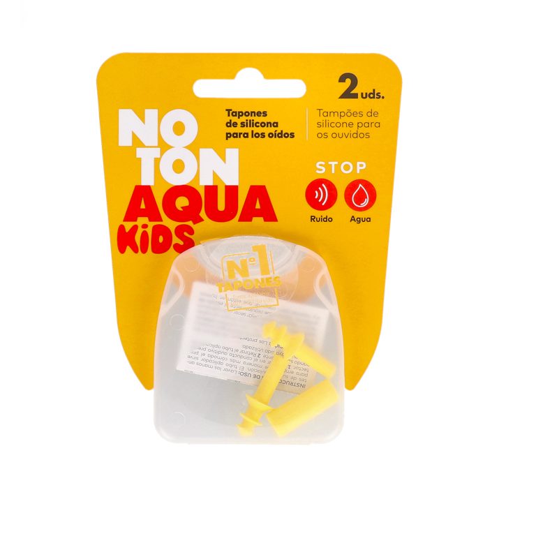 TAPONES OIDOS SILICONA KIDS AGUA NOTON 2U