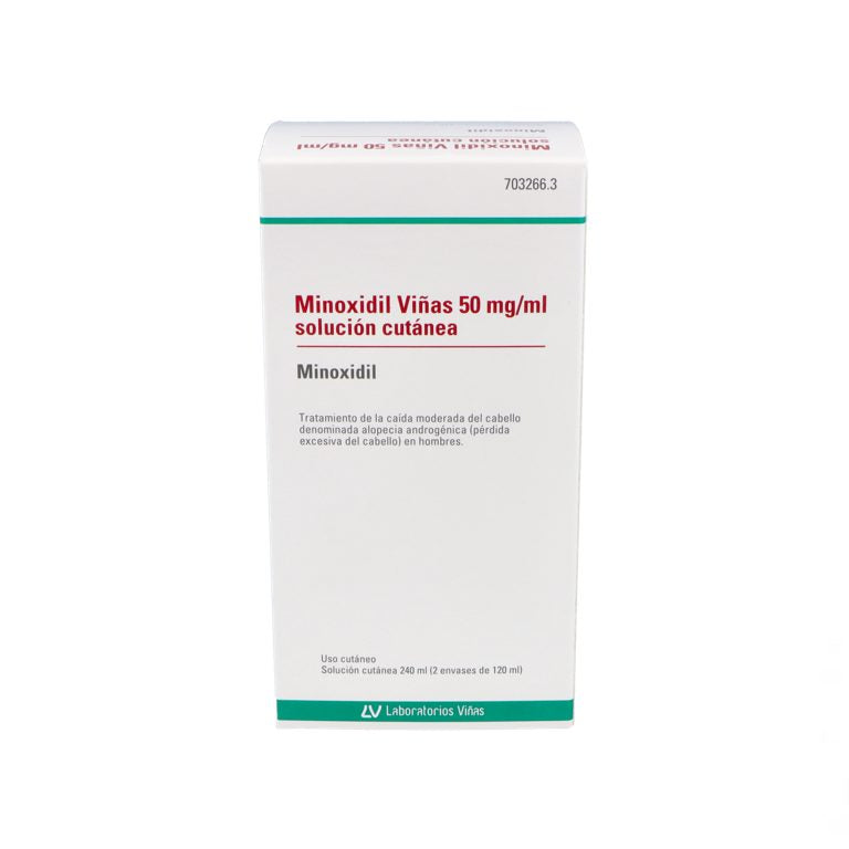 MINOXIDIL VIÑAS 5% SOLUCION 2X120 ML