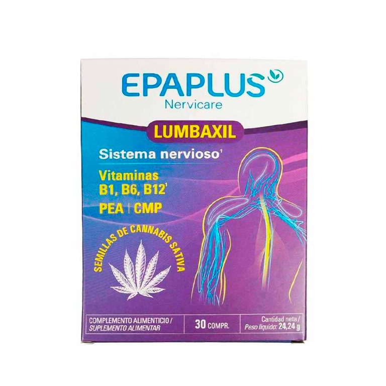EPAPLUS NERVICARE LUMBAXIL 30 COMP