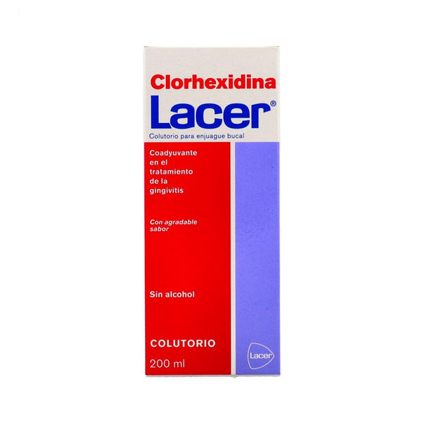 LACER CLORHEXIDINA COLUTORIO 200 ML