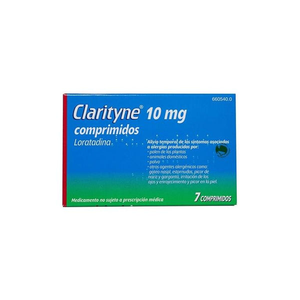 CLARITYNE 10 MG 7 COMPRIMIDOS