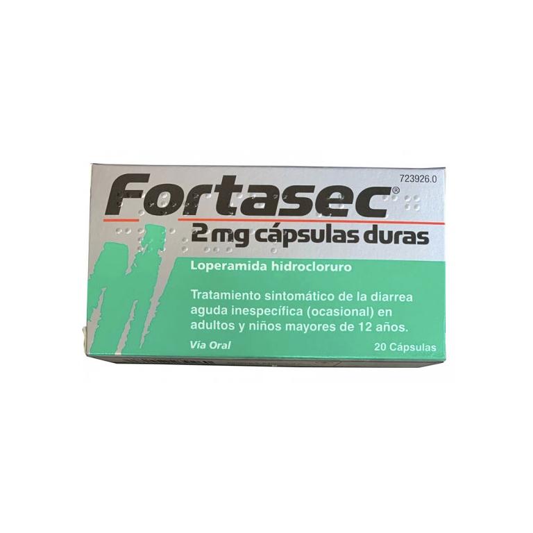 FORTASEC 2 Mg 20 Cápsulas