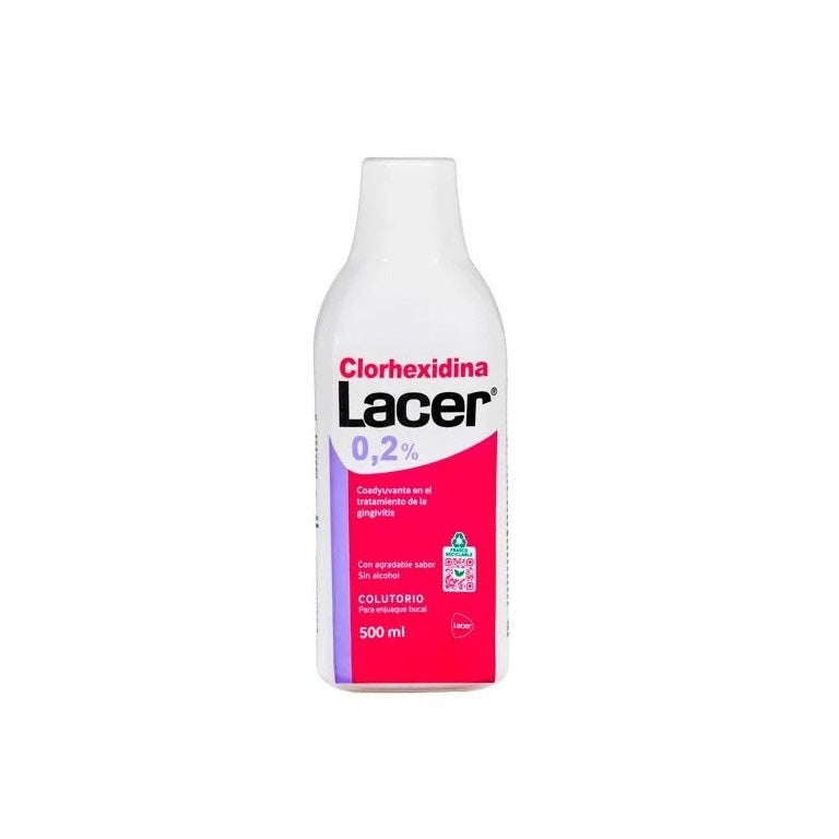 LACER CHLORHEXIDINE MOUTHWASH 0.2 500ML
