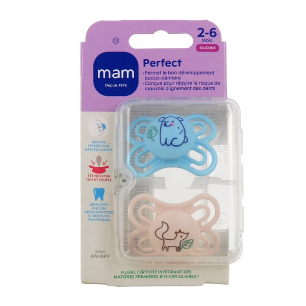 MAM Baby Chupete Original 2-6m Silicona 2 Unidades