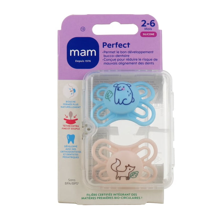 MAM Baby Chupete Original 2-6m Silicona 2 Unidades
