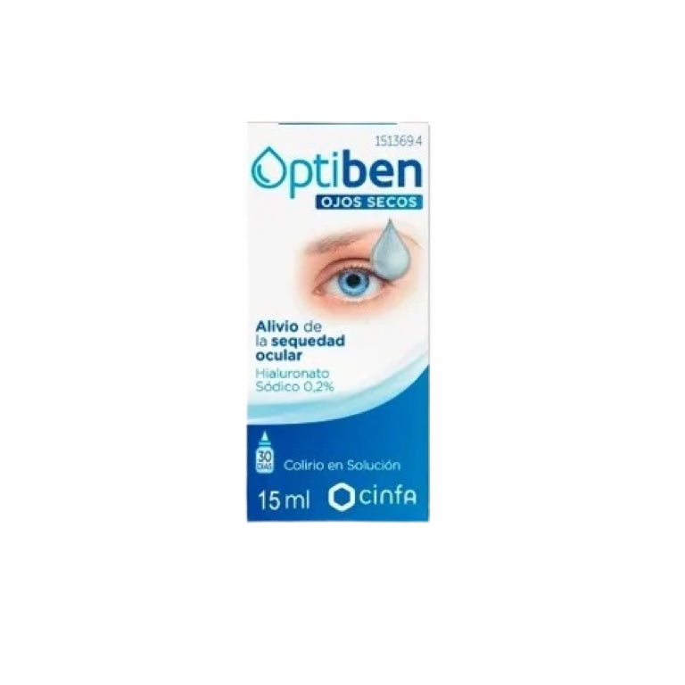 Optiben Lubricant Eye Drops 10ml