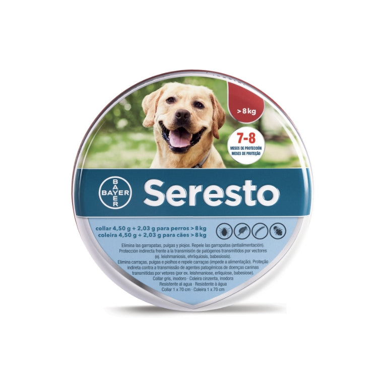 Seresto Collar Antiparasitario Perros 70CM