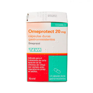 Omeprotect Frasco 20 mg 14 Cápsulas