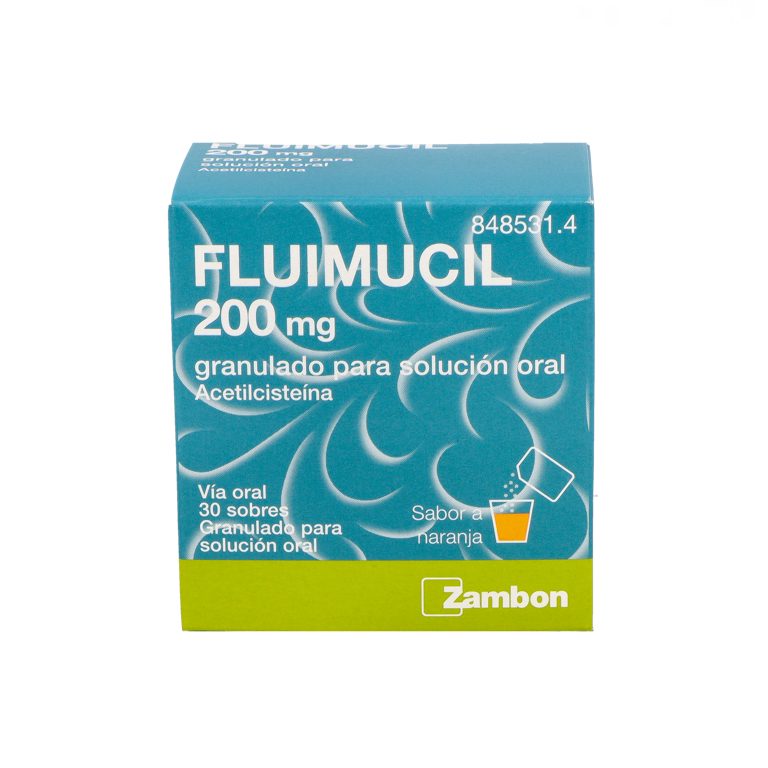 Fluimucil 200mg 30 Sobres
