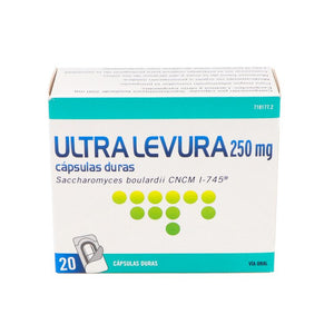 ULTRA LEVURA 250 MG 20 CAP