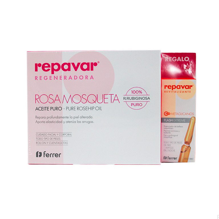 Repavar Regeneradora Aceite Puro de Rosa Mosqueta 15ml