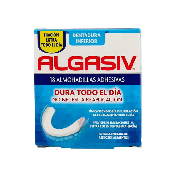 ALGASIV ALMOHADILLA DENTADURA INFERI 18U