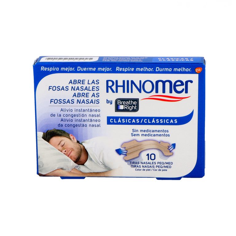 RHINOMER TIRASADHESIVAS 10 U