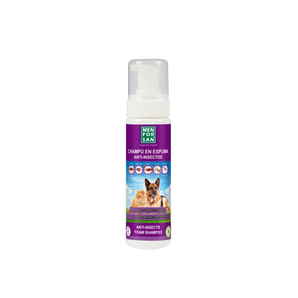 Menforsan Espuma Anti-insectos perros y gatos 300ml