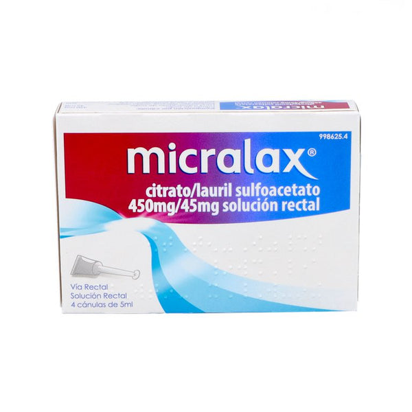 MICRALAX 4 CANULETAS 5 ML