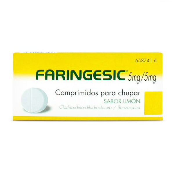 Faringesic 20 Comprimidos para chupar sabor limón
