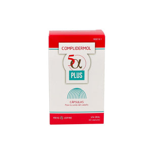 COMPLIDERMOL 5 ALPHA PLUS VIT PELO 60CAP