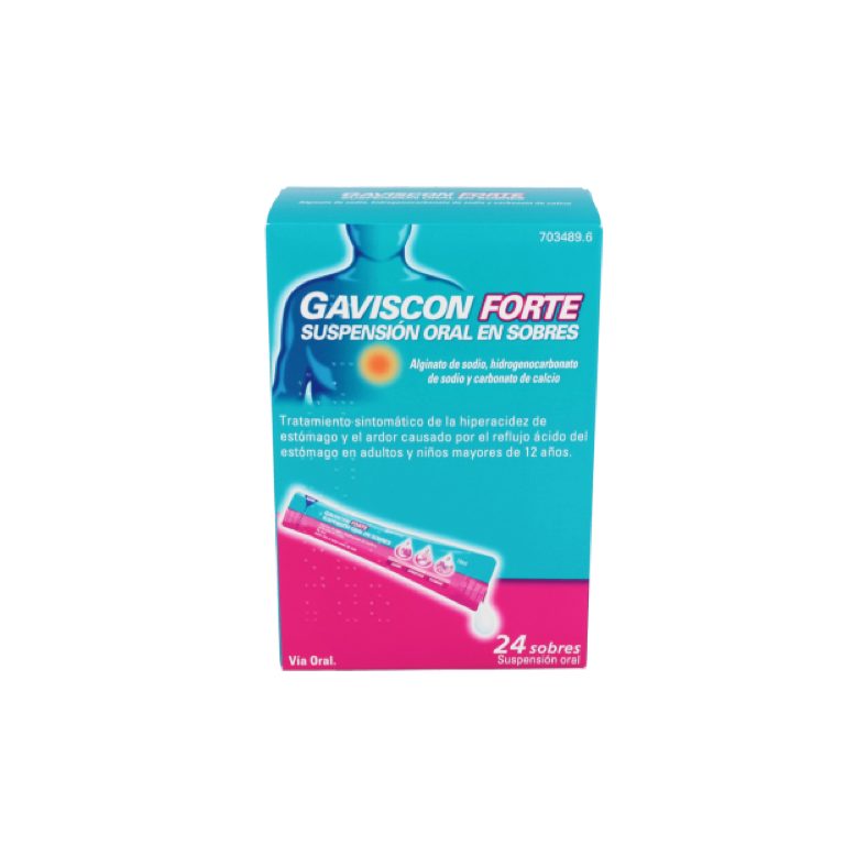 GAVISCON FORTE SUSP ORAL 24 SOB